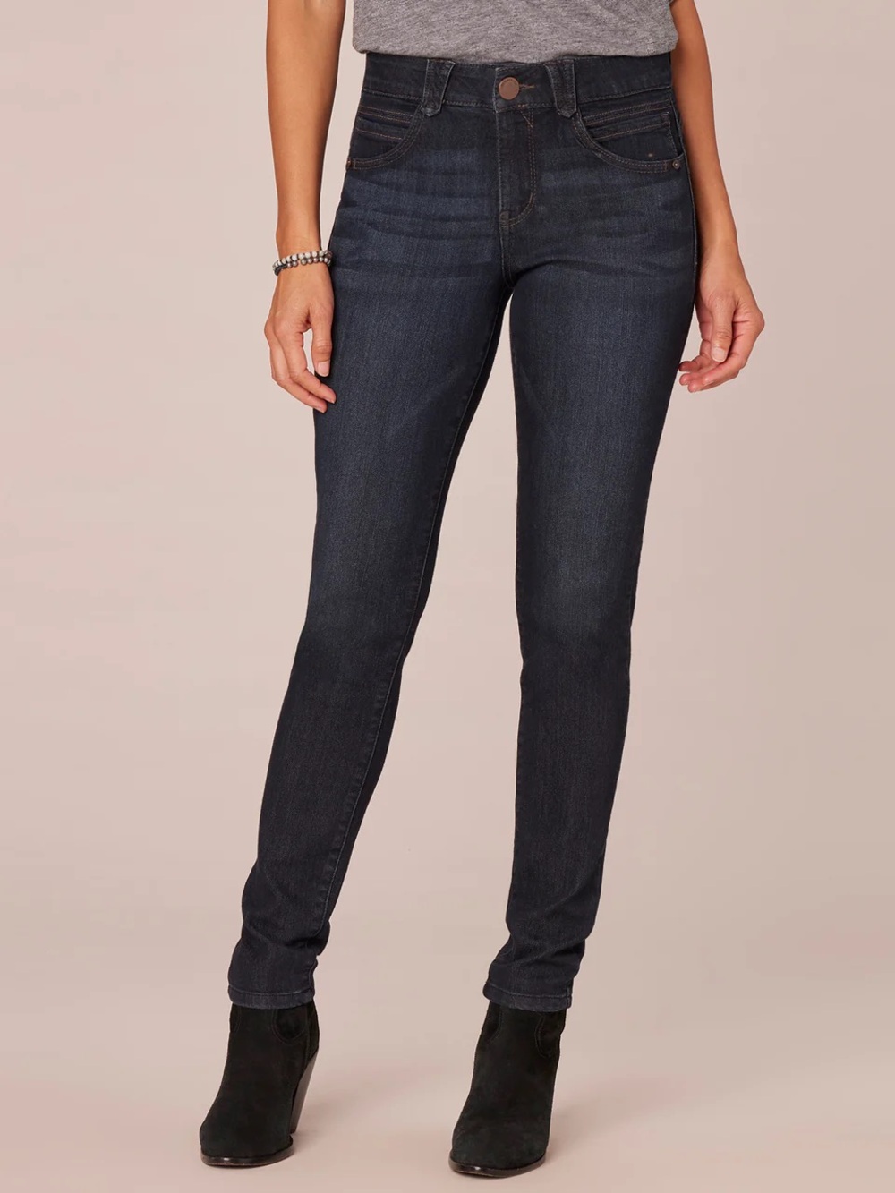 Democracy “Ab”solution Booty Lift Jegging Dark Indigo Jeans Size 12